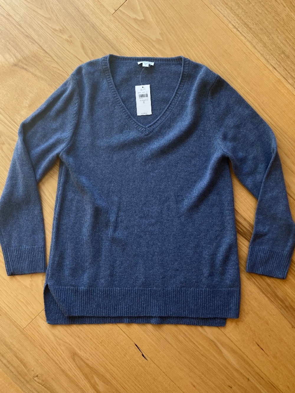 J. Jill cashmere v-neck, small, NWT